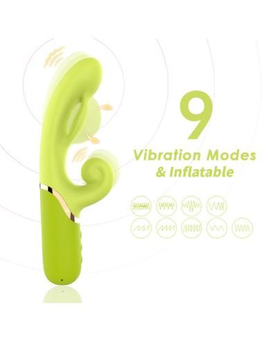 Armony - vibrador estimulador punto a inflable verde