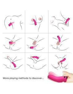 Armony - aurora vibrador dedal fucsia 2