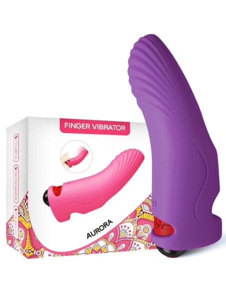 Armony - aurora vibrador dedal violeta