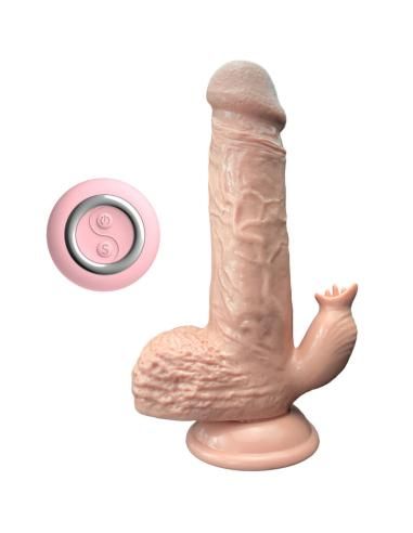 Armony - dildo realÍstico vibrador & thrusting con lengua estimulador 19 cm