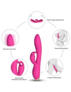 Armony - bonnie vibrador rabbit fucsia 2