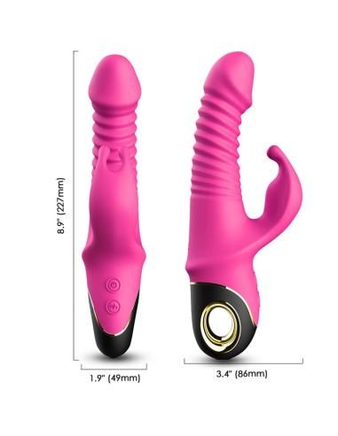 Armony - zing dildo vibrador rabbit fucsia
