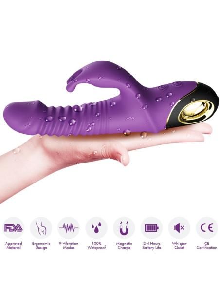 Armony - zing dildo vibrador rabbit violeta