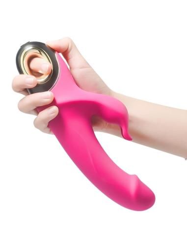 Armony - meteror dildo vibrador rabbit rotador fucsia