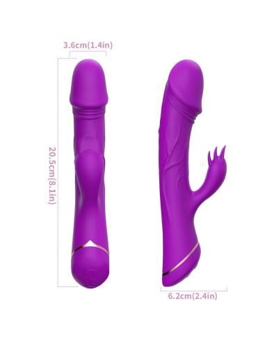 Armony - dildo vibrador rabbit silicona violeta