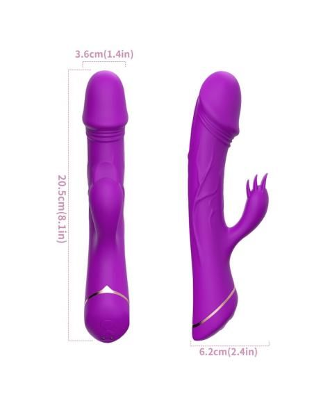 Armony - dildo vibrador rabbit silicona violeta