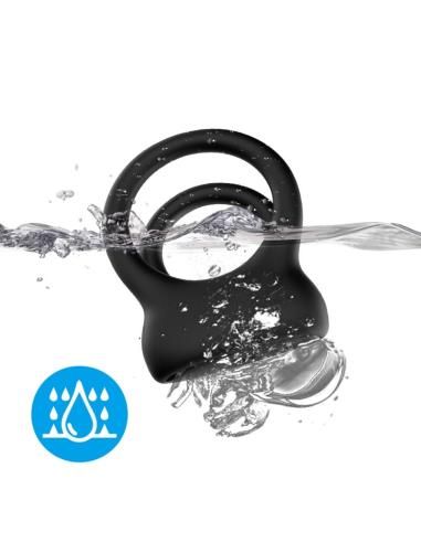 Armony - doble anillo vibrador negro