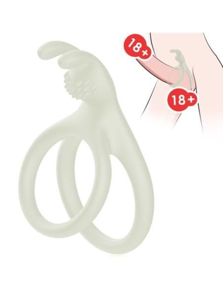 Armony - tensy anillo doble rabbit luminoso
