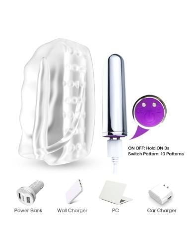 Armony - master masturbator & vibrador transparente