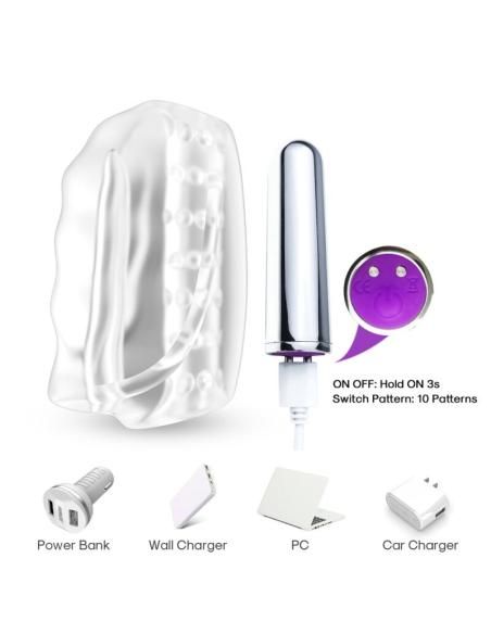 Armony - master masturbator & vibrador transparente