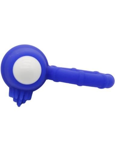 Armony - power o anillo vibrador silicona azul