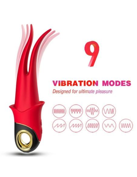 Armony - shadow vibrador pinza rojo