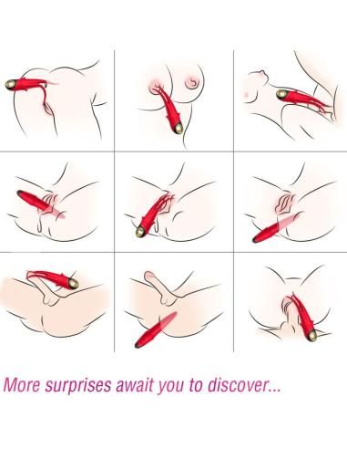 Armony - shadow vibrador pinza rojo