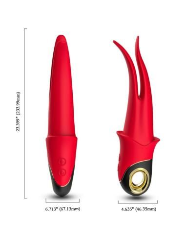 Armony - shadow vibrador pinza rojo