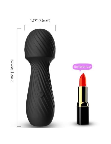 Armony - dazzle masajeador & vibrador pequeÑo negro