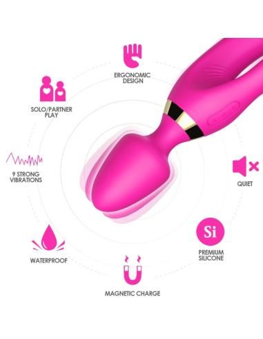 Armony - masajeador & vibrador rabbit fucsia