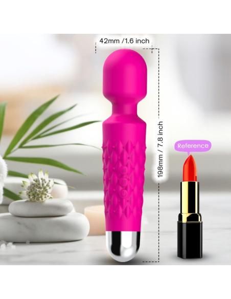 Armony - postman masajeador & vibrador cabeza flexible fucsia