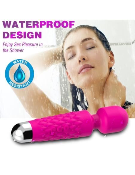Armony - postman masajeador & vibrador cabeza flexible fucsia