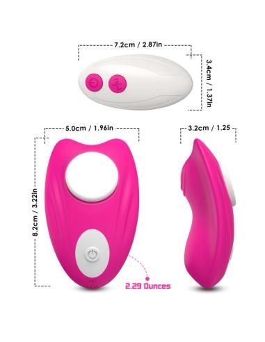 Armony - butterfly panties vibrador control remoto rosa