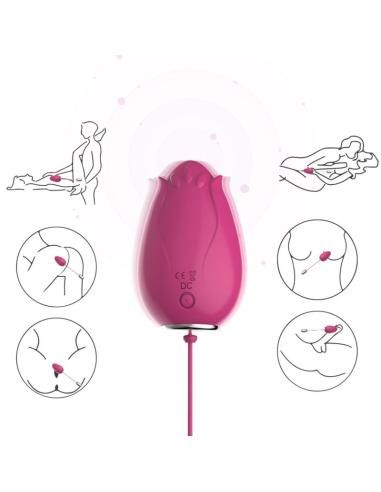 Armony - mandala huevo vibrador punto g control remoto fucsia
