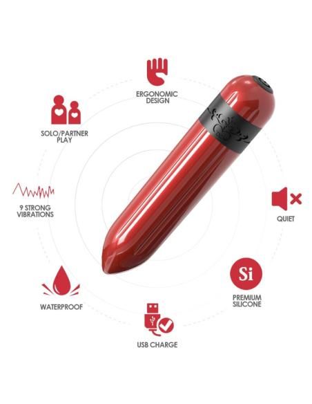 Armony - rocket bala vibradora control remoto fucsia