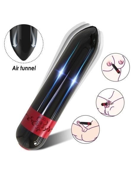 Armony - rocket bala vibradora control remoto negro