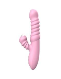 Armony - vibrador multifuncion con lengua estimuladora efecto calor rosa 2