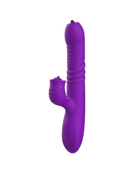 Armony - fully gspot vibrador rabbit con lengua estimuladora efecto calor violeta