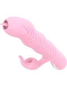 Armony - marcia vibrador & thrusting doble lengua efecto calor rosa 2