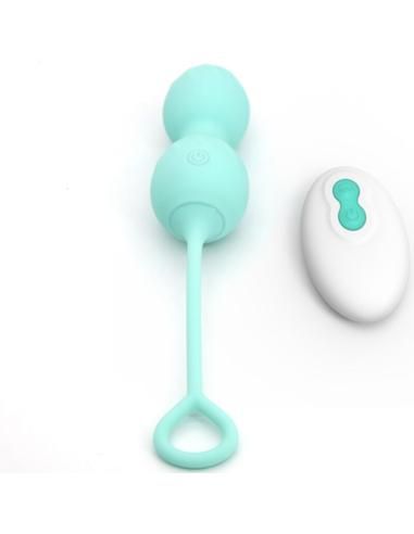 Armony - blossoms pesas vaginales vibrador control remoto 10 vibraciones verde