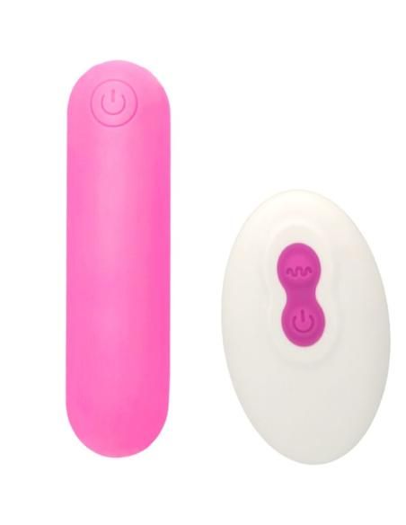 Armony - splash joline bala vibradora silicona control remoto 10 vibraciones 65 x 15 cm rosa