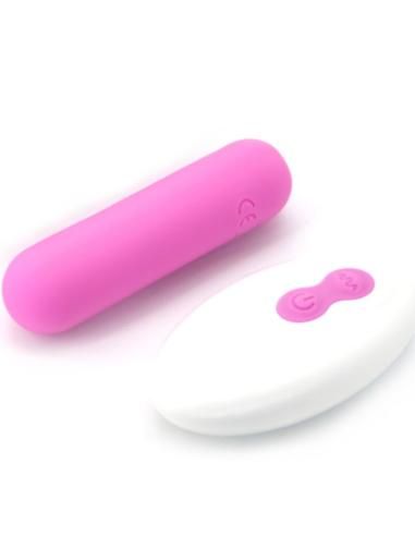 Armony - splash joline bala vibradora silicona control remoto 10 vibraciones 65 x 15 cm rosa