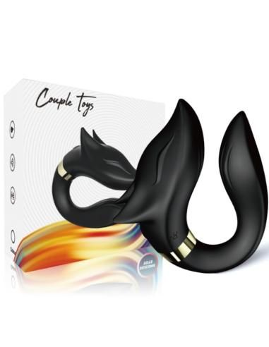 Armony - fox vibrador parejas control remoto negro