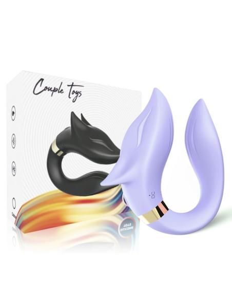 Armony - fox vibrador parejas control remoto violeta