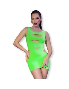 Chilirose - cr 4621 vestido verde s/m
