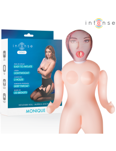 Intense dolls - monique muÑeca hinchable con tres orificios