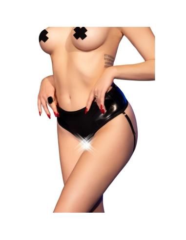 Chilirose - cr 4841 crotchless panty negro s/m