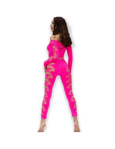 Chilirose - cr 4632 top & pantalon fucsia s/l