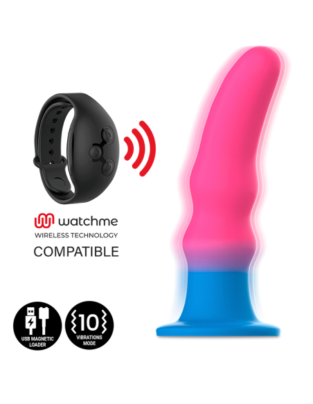 Mythology - kuno utopia dildo m - vibrador compatible con watchme wireless technology