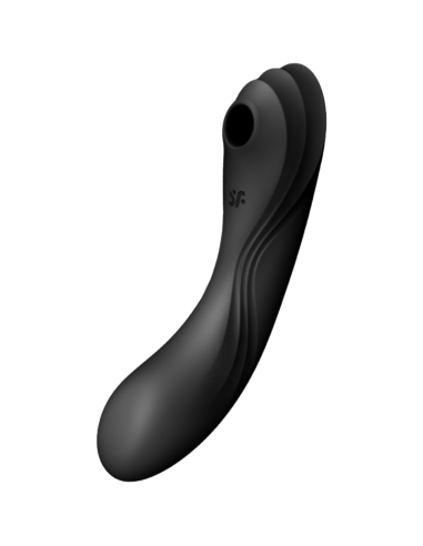 Satisfyer - curvy trinity 4 estimulador y vibrador negro