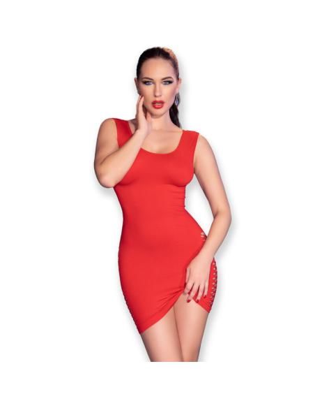 Chilirose - cr 4622 vestido rojo s/m