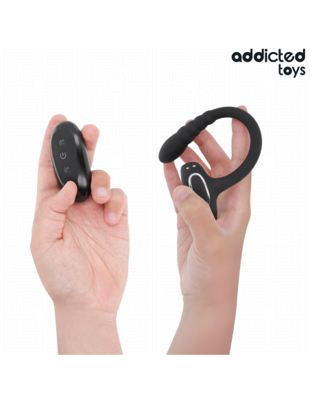 Addicted toys - anillo pene vibrador punto·p control remoto