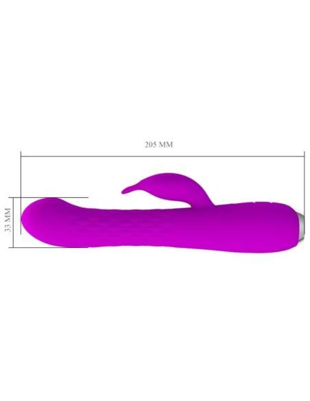 Pretty love - molly vibrador con rotaciÓn recargable