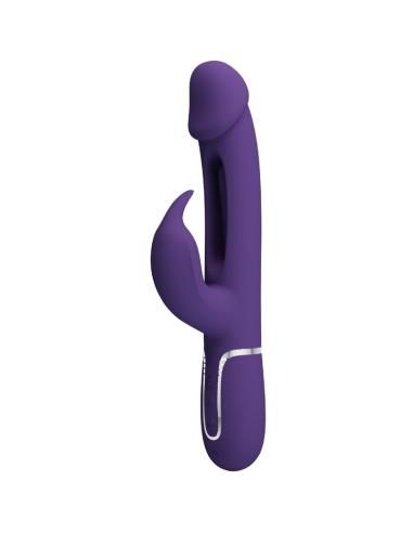 Pretty love - kampas vibrador rabbit 3 en 1 multifunciÓn con lengua violeta