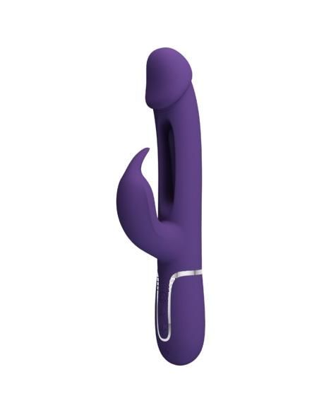 Pretty love - kampas vibrador rabbit 3 en 1 multifunciÓn con lengua violeta