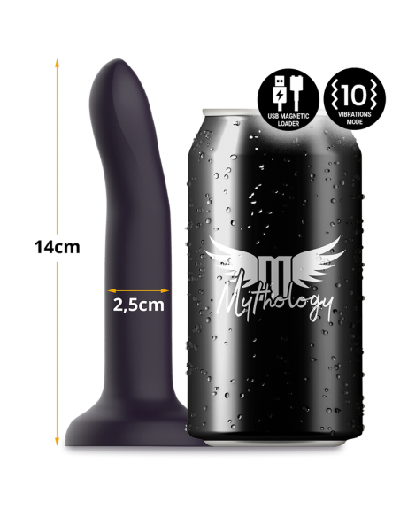 Mythology duman mystic dildo s - vibrador compatible con watchme wireless technology