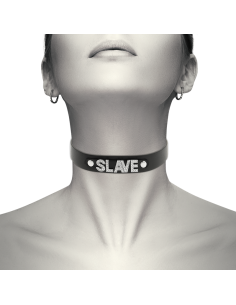 Coquette chic desire - choker cuero vegano slave 2