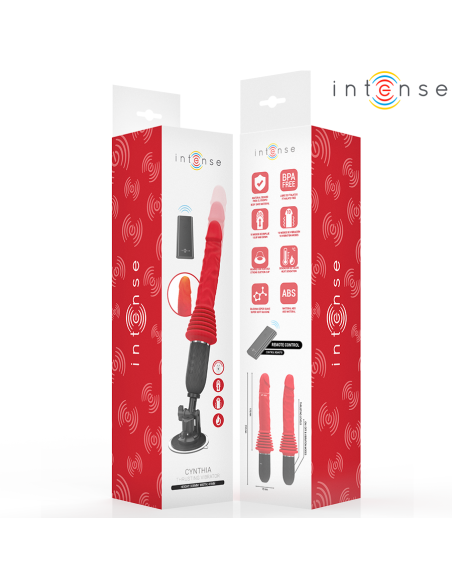 Intense - cynthia vibrador thrusting control remoto con calor