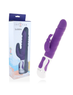 Intense - bobble vibrador rotador silicona lila