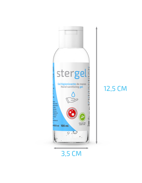 Stergel - gel hidroalcohÓlico higienizante de manos aloe vera 100ml